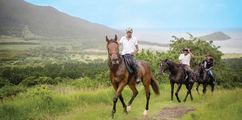 RandonnÃ©es Ã©questres au foret du Morne